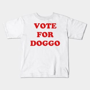 Vote For Doggo Kids T-Shirt